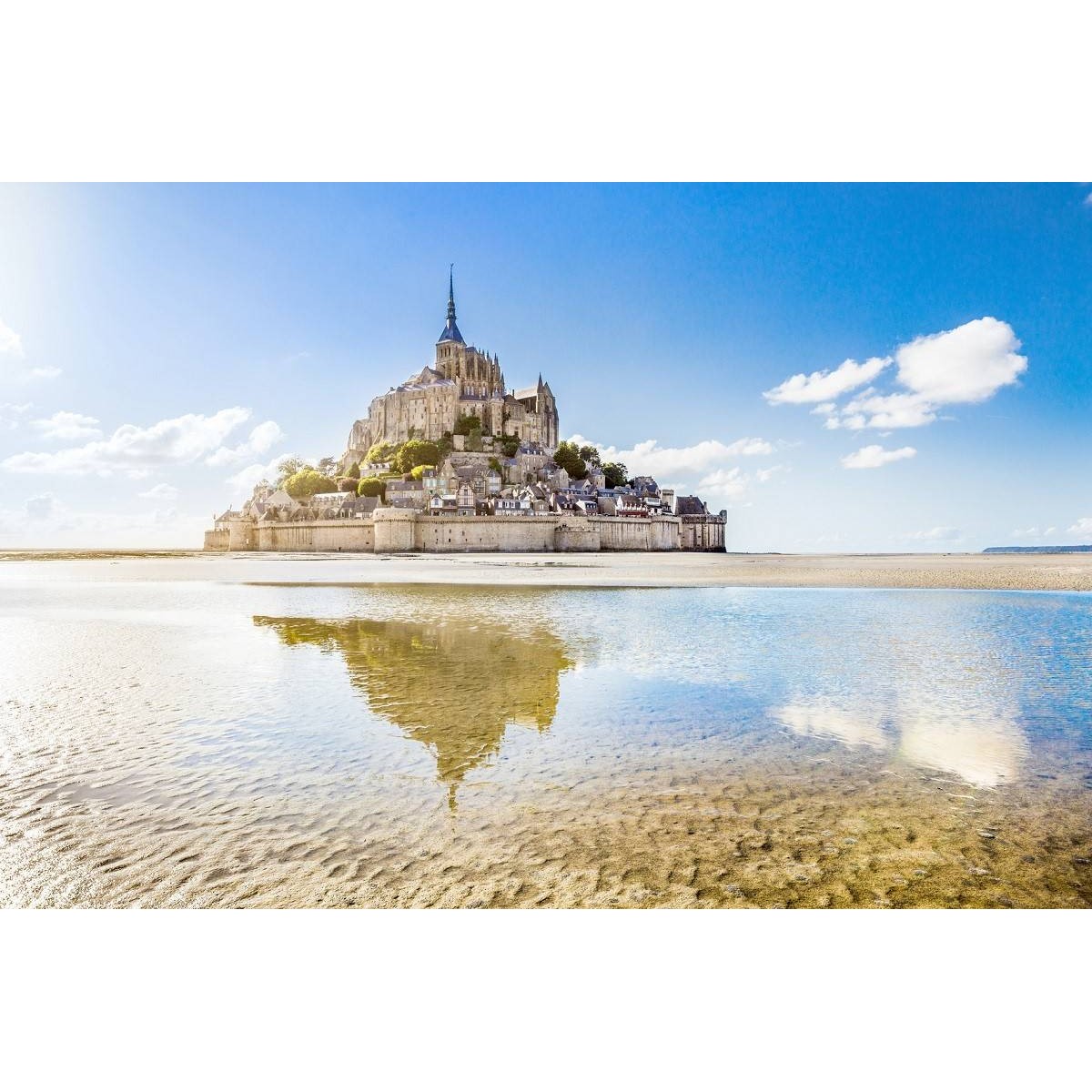 Tableau mural Mont-Saint-Michel 65x97 cm