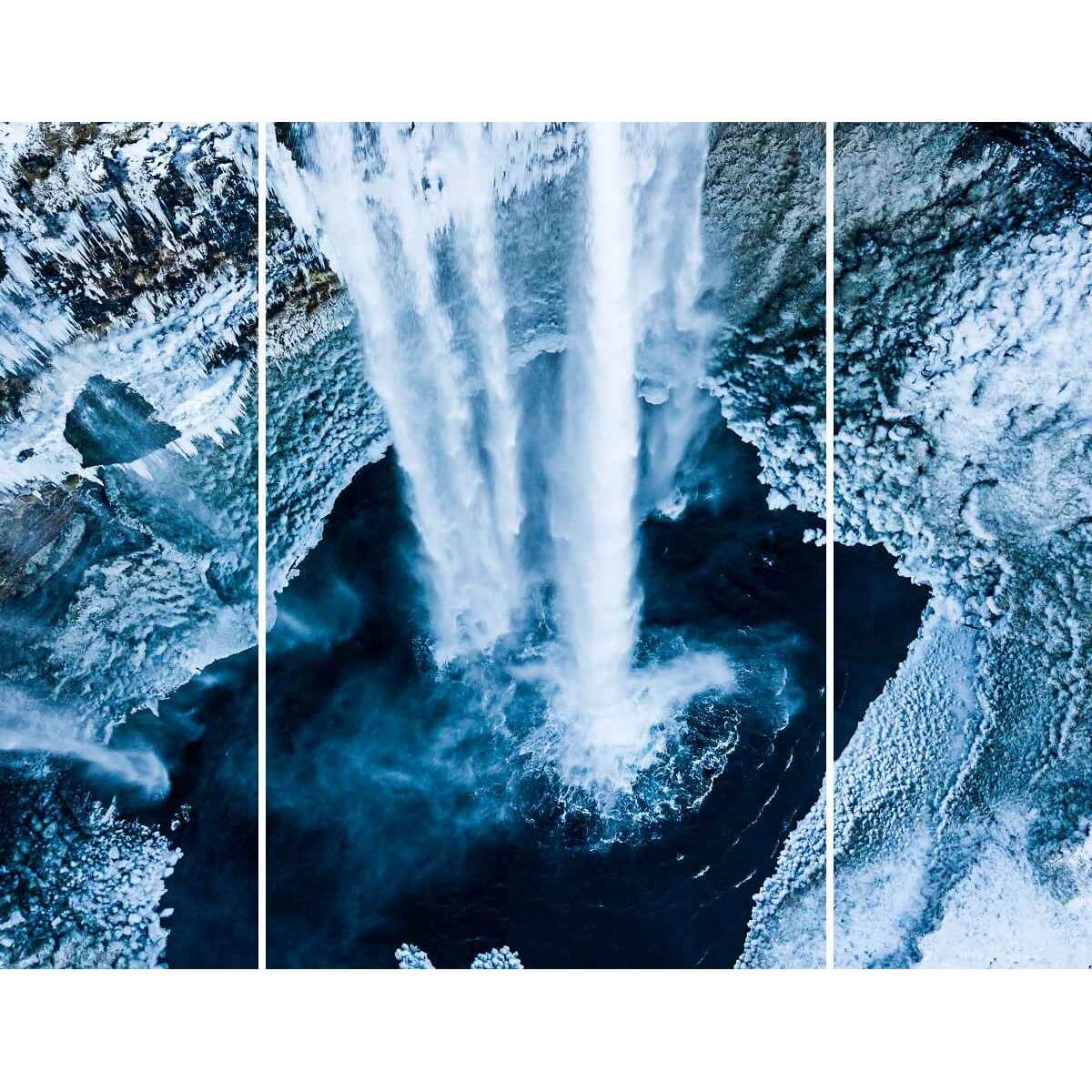 Triptyque sur toile vue 125x97 cm Triptyque sur toile vue 125x97 cm