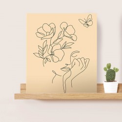 Album photos pochettes Élégante beige 200 photos 11,5x15 cm ambiance