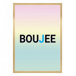Cadre photo Milan brut face Boujee