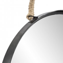 Miroir rond Hublot Industriel 50 cm zoom