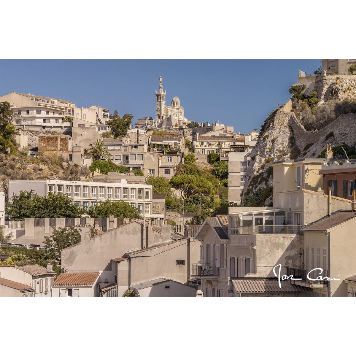 Tableau sur toile Notre-Dame Vallons Auffes 30x45 cm