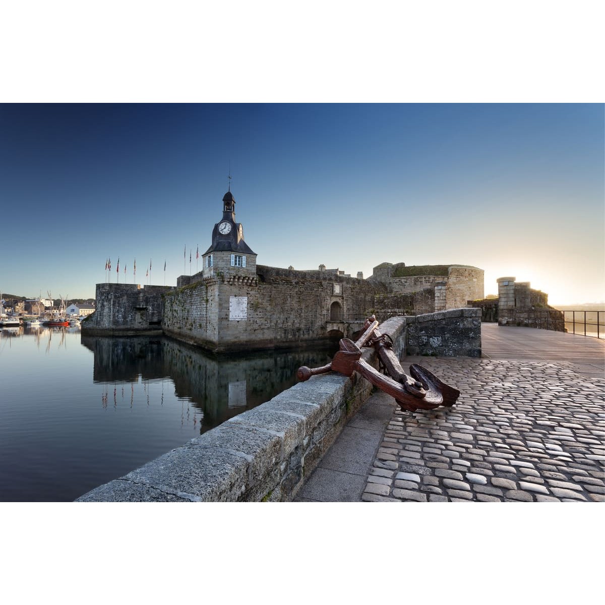Tableau sur toile Concarneau 65x97 cm Tableau sur toile Concarneau 65x97 cm