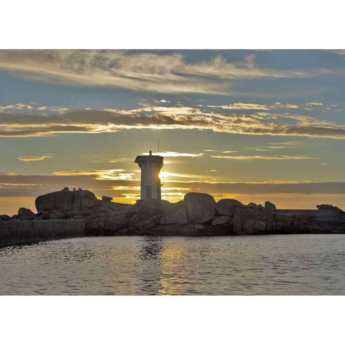 Tableau sur toile phare Trévignon 45x65 cm