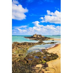 Tableau sur toile îles ensoleillées 30x45 cm