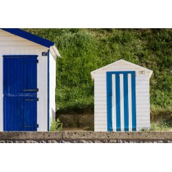 Tableau sur toile plage de Lancieux 45x65 cm