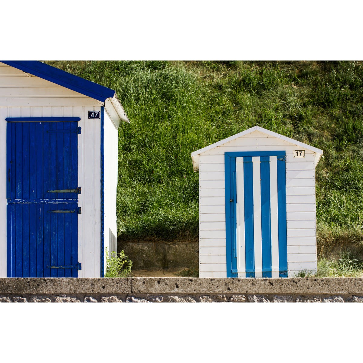 Tableau sur toile plage de Lancieux 45x65 cm