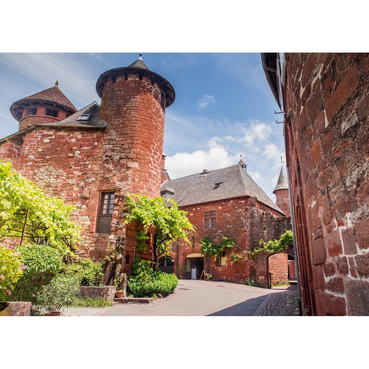 Tableau mural Collonges Correze 65x97 cm Tableau mural Collonges Correze 65x97 cm