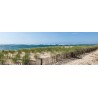 Tableau sur toile bord de mer Arcachon 45x135 cm