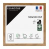 Cadre photo Precious noyer 30x30 cm face