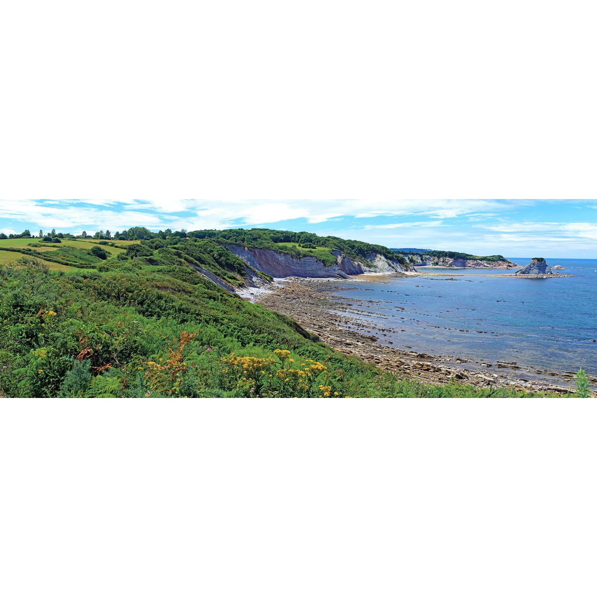 Tableau sur toile baie de Loya