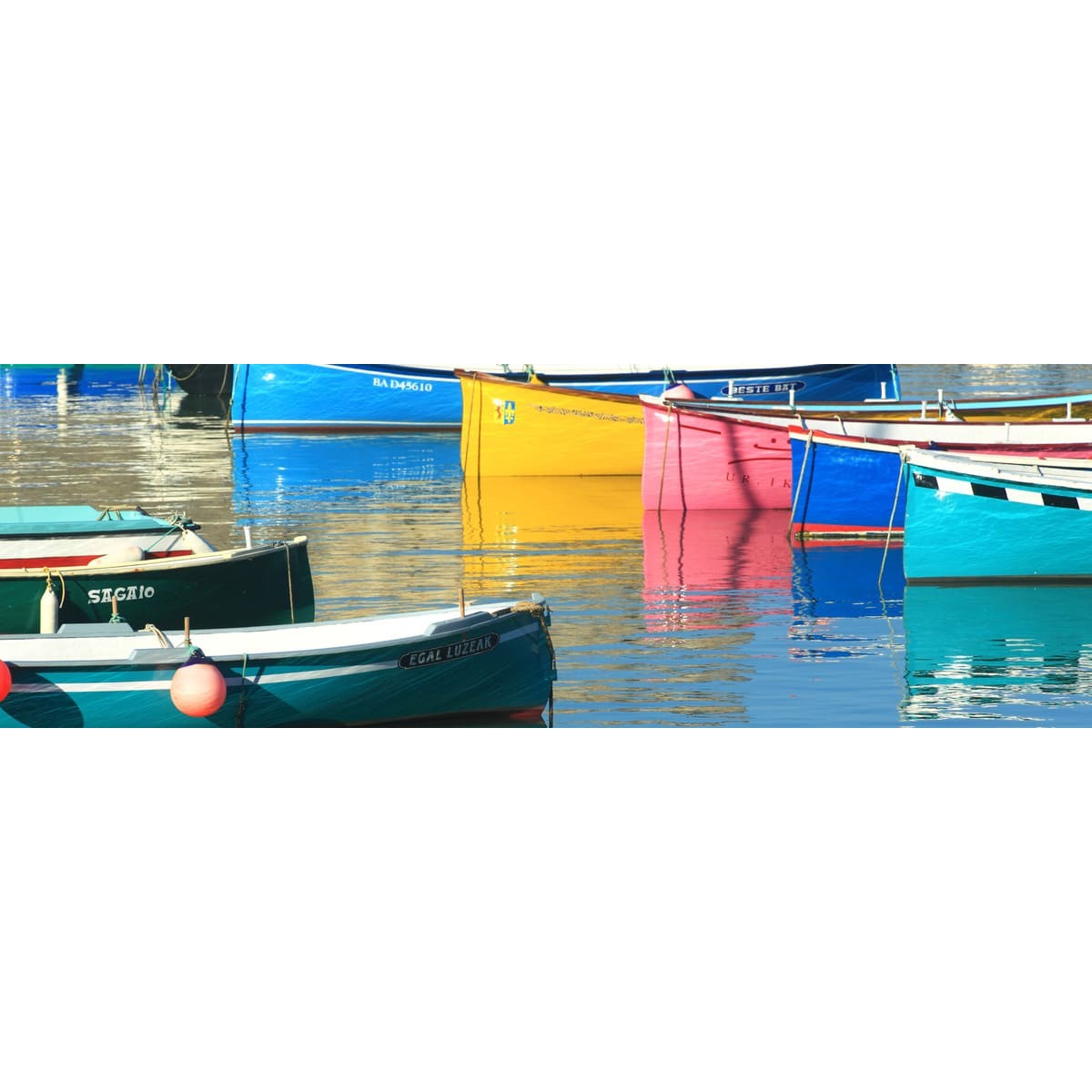 Tableau sur toile port de Socoa Tableau sur toile port de Socoa