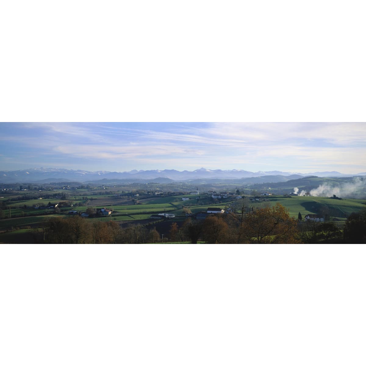 Tableau sur toile le pays Basques Tableau sur toile le pays Basques