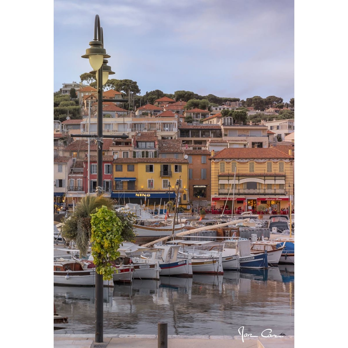 Tableau sur toile port de Cassis