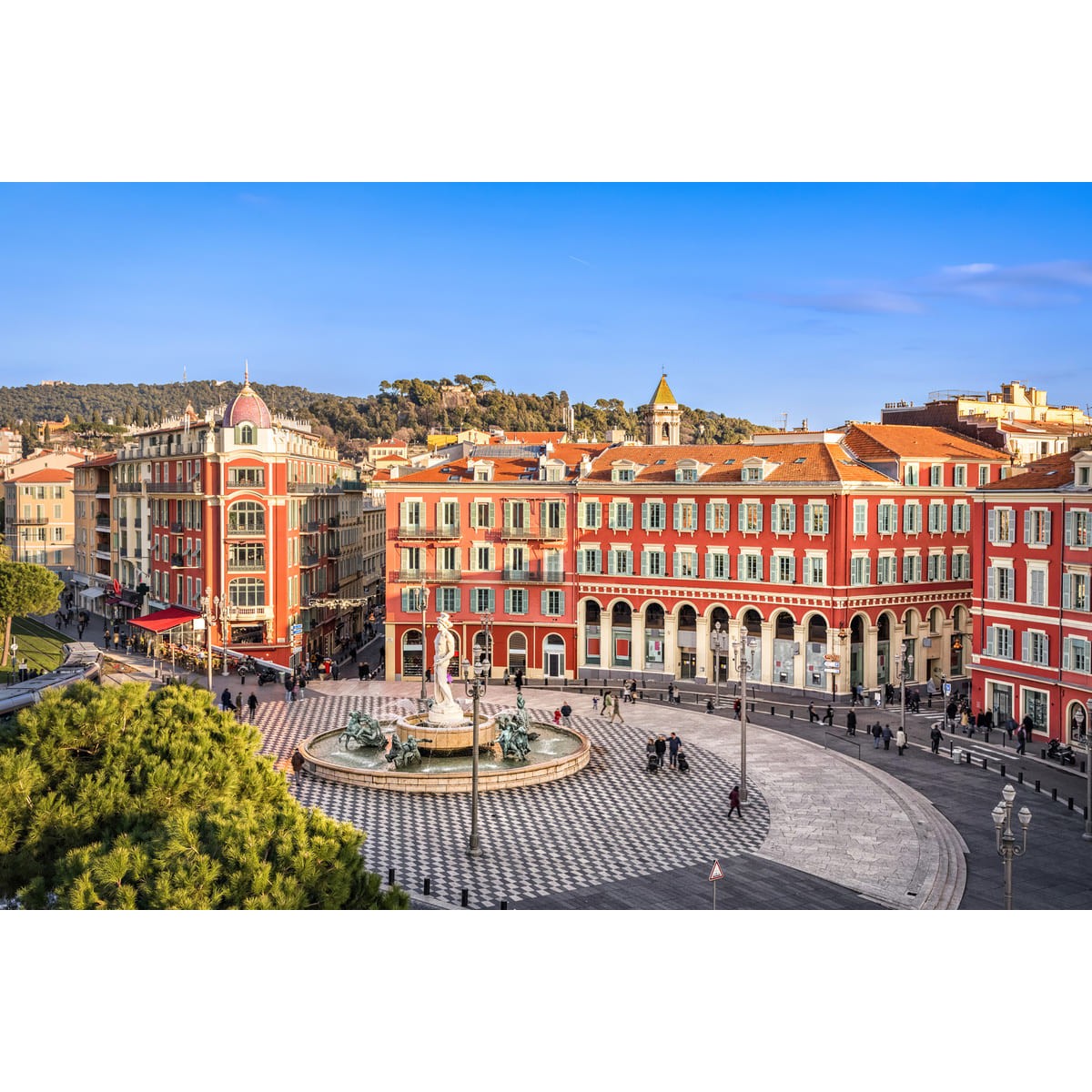 Tableau sur toile place Masséna