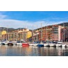 Tableau sur toile port de Nice