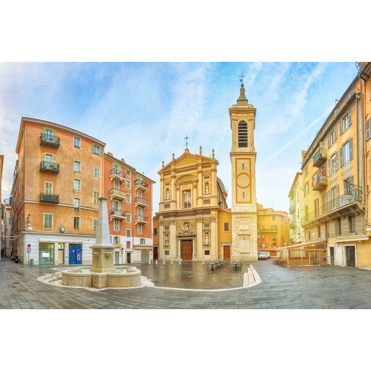 Tableau sur toile cathédrale Nice