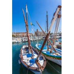 Tableau sur toile port Saint-Raphaël