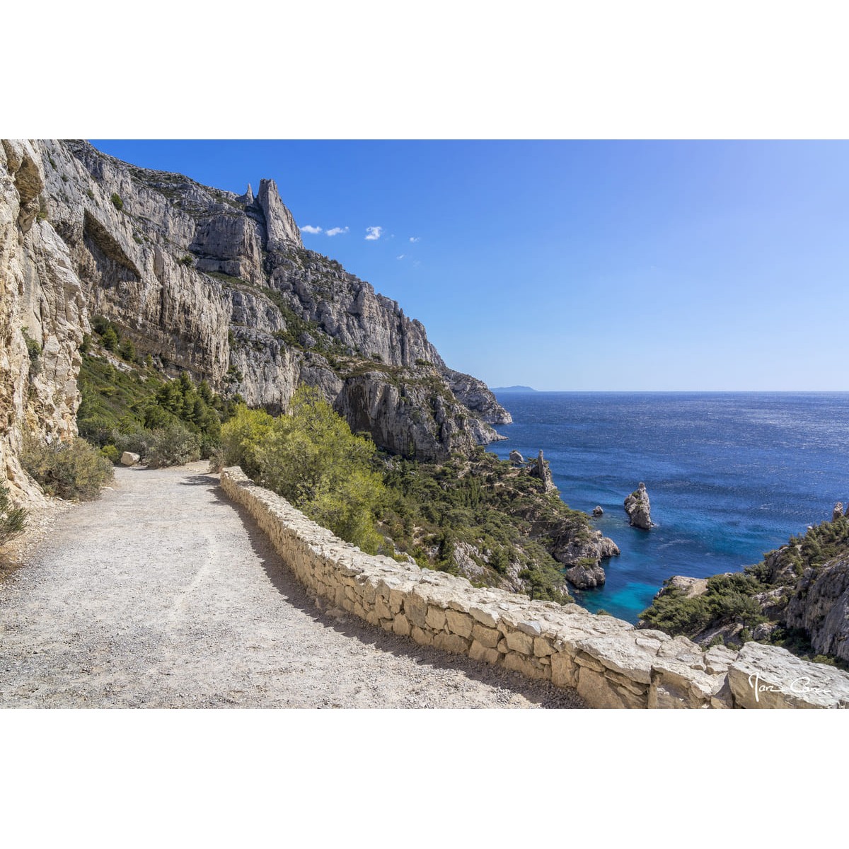 Tableau mural calanque 1