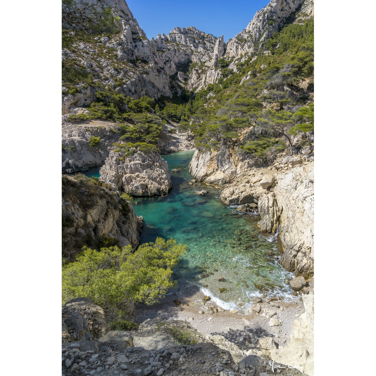 Tableau mural calanque 3 Tableau mural calanque 3