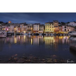 Tableau mural Cassis nuit