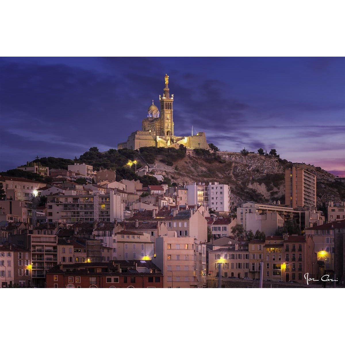 Tableau mural Notre-Dame de Marseille