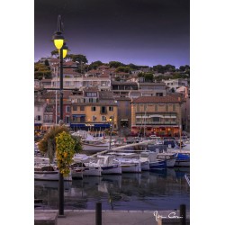 Tableau mural Cassis port