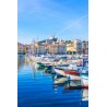 Tableau mural vieux port de Marseille
