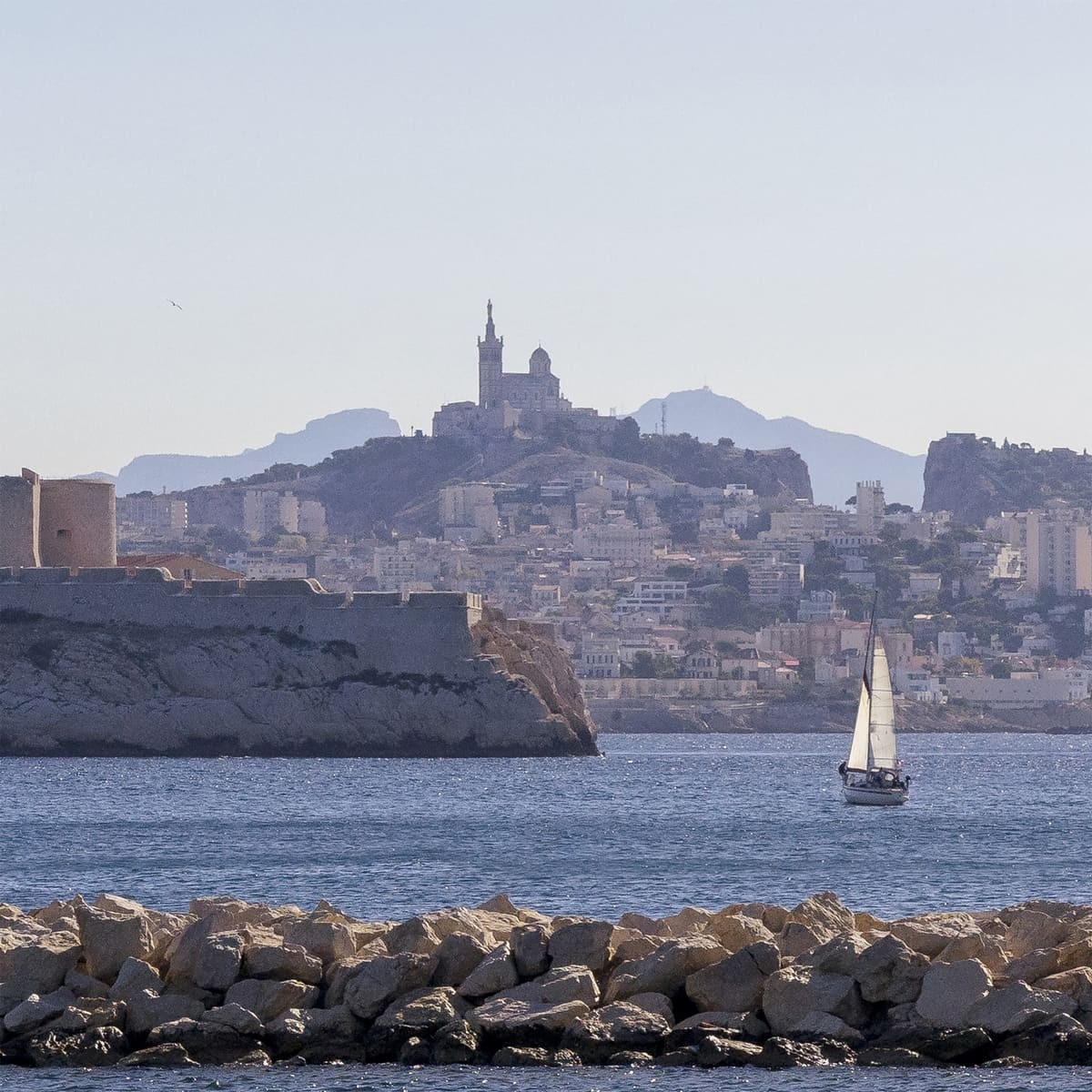 Tableau mural Marseille de Frioul