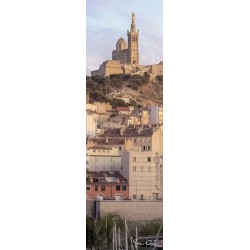 Tableau sur toile Notre-Dame de Marseille 30x97 cm