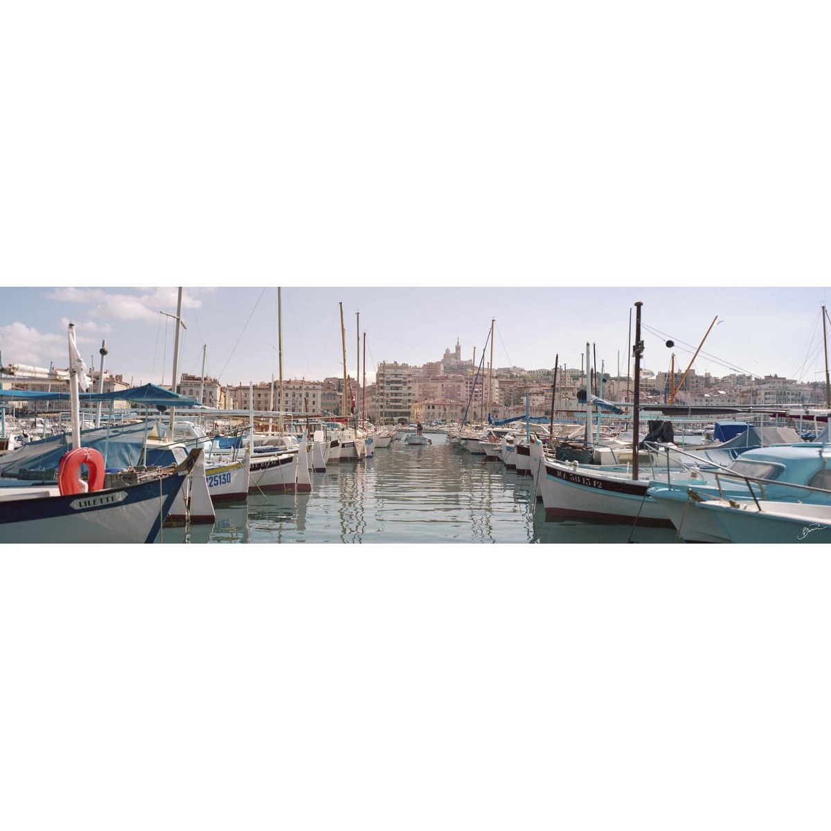Tableau sur toile vieux port 30x97 cm Tableau sur toile vieux port 30x97 cm