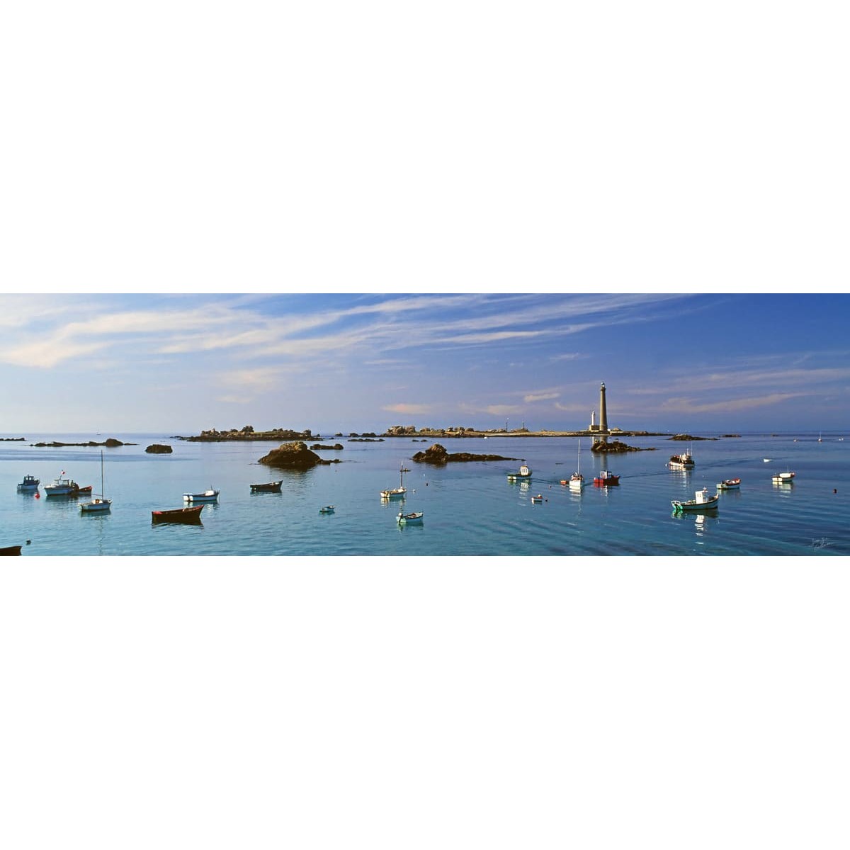 Tableau sur toile île vierge 30x97 cm Tableau sur toile île vierge 30x97 cm