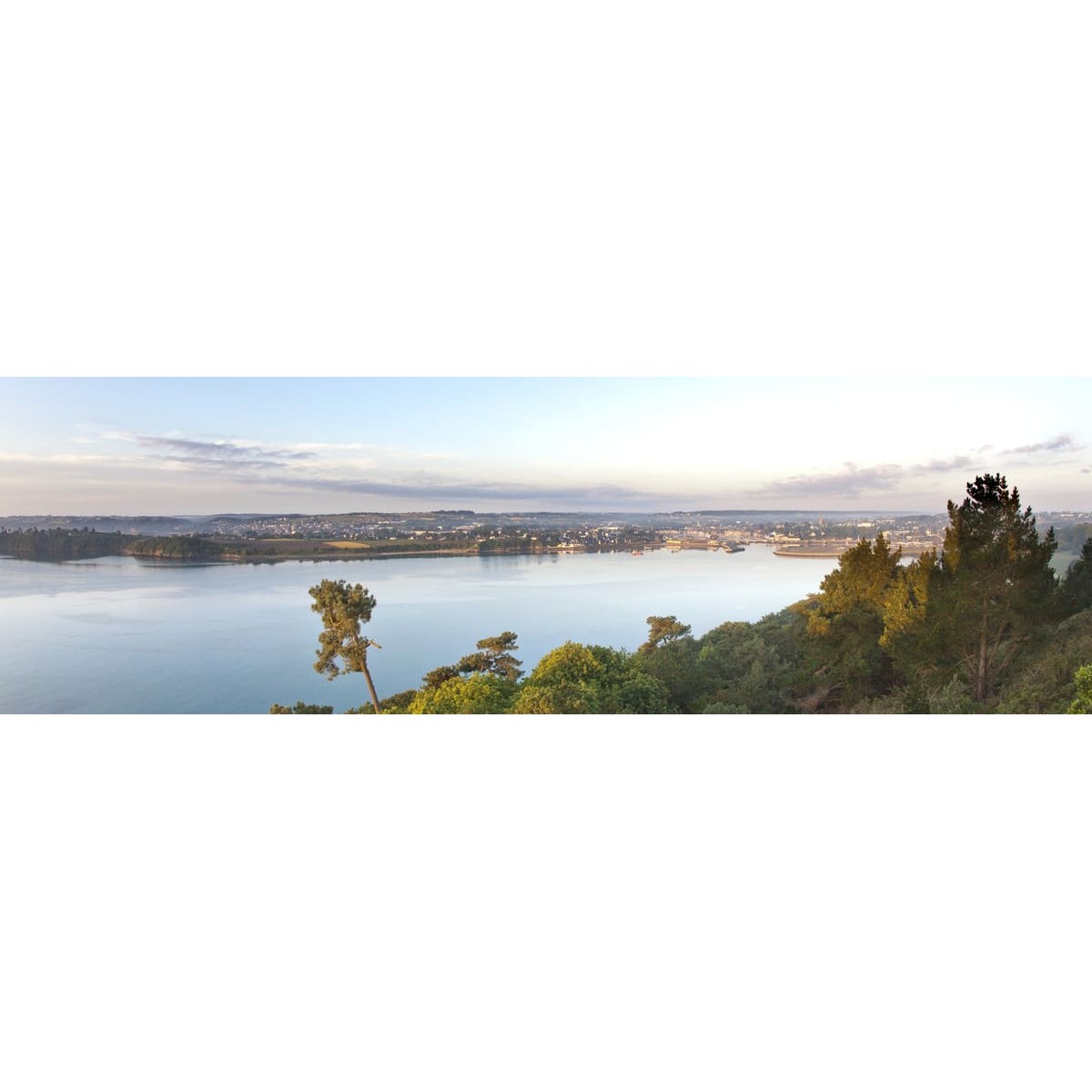 Tableau sur toile Paimpol 30x97 cm Tableau sur toile Paimpol 30x97 cm