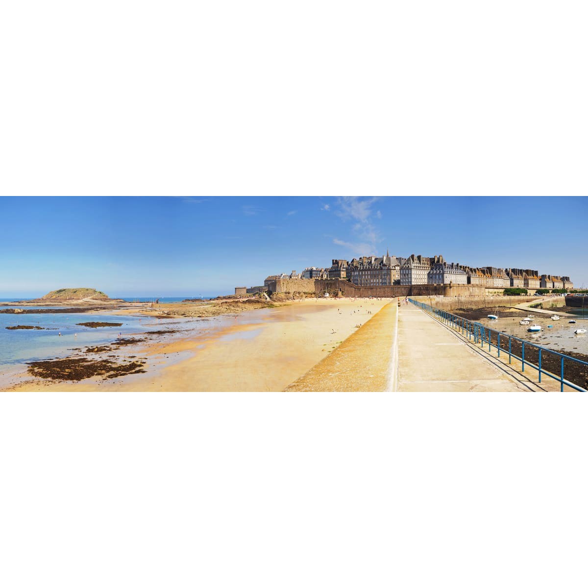 Tableau sur toile Saint-Malo 30x97 cm