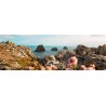 Tableau sur toile presqu'île du Crozon 30x97 cm