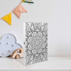 Carnet photos mandala à colorier 200 pages ambiance
