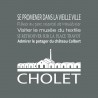 Tableau sur toile Cholet gris 30x30 cm Tableau sur toile Cholet gris 30x30 cm