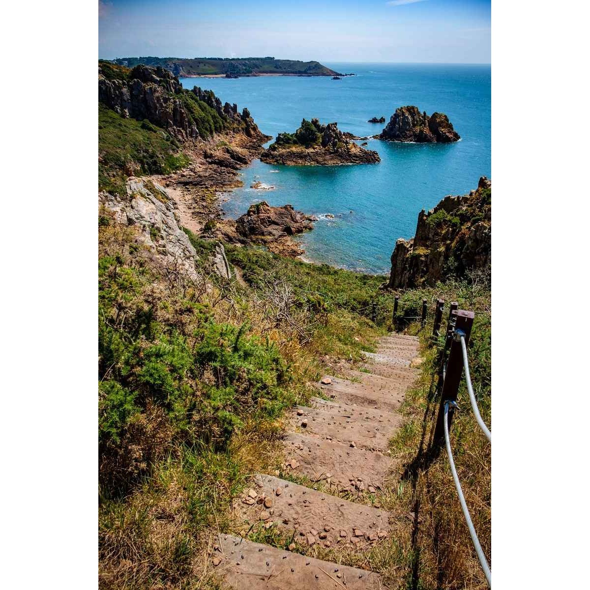 Tableau mural îlot de Jersey 65x97 cm | Photoexpression Tableau mural îlot de Jersey 65x97 cm | Photoexpression