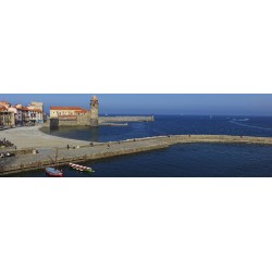 Tableau sur toile Collioure 30x97 cm