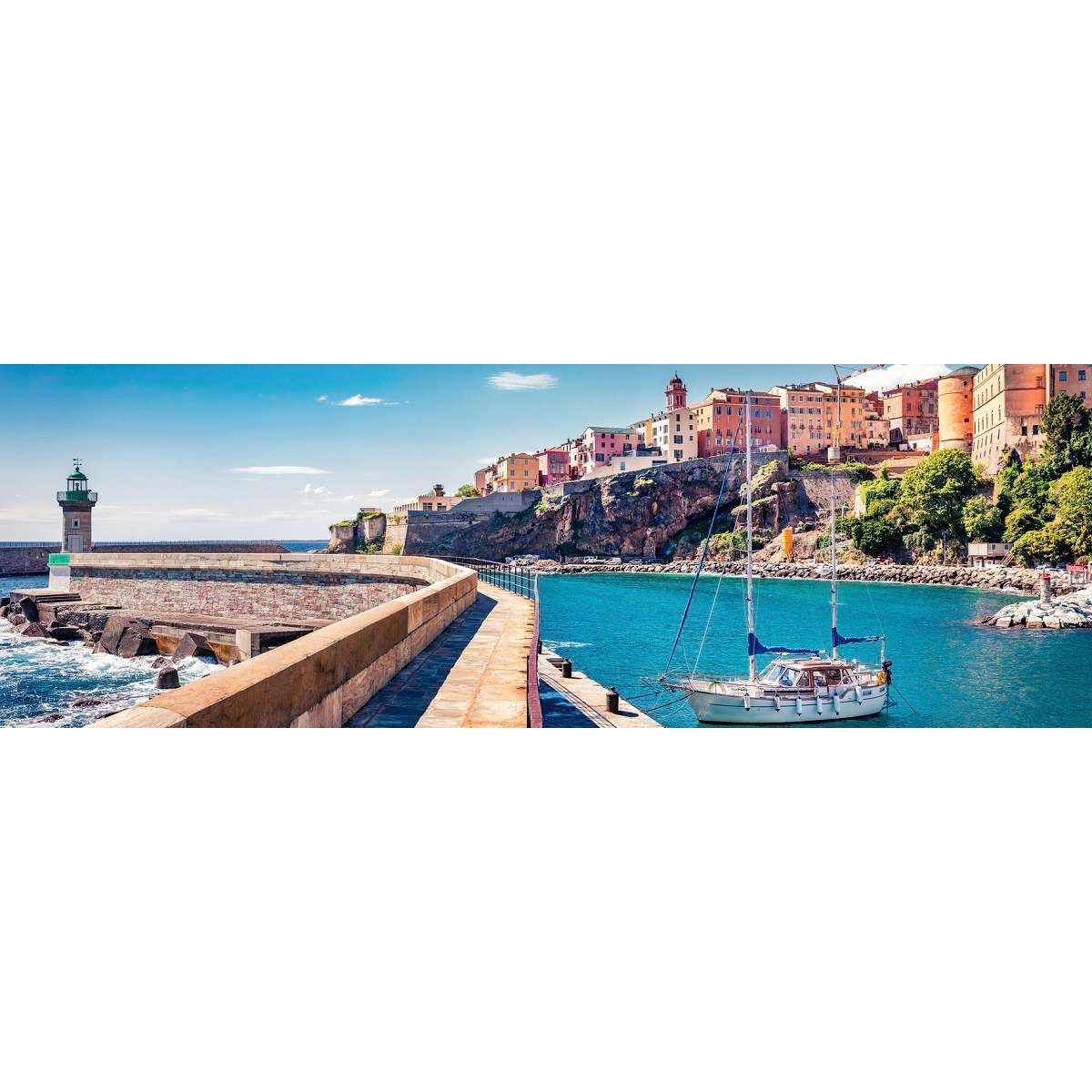 Tableau sur toile Bastia sous soleil 30x97 cm Tableau sur toile Bastia sous soleil 30x97 cm