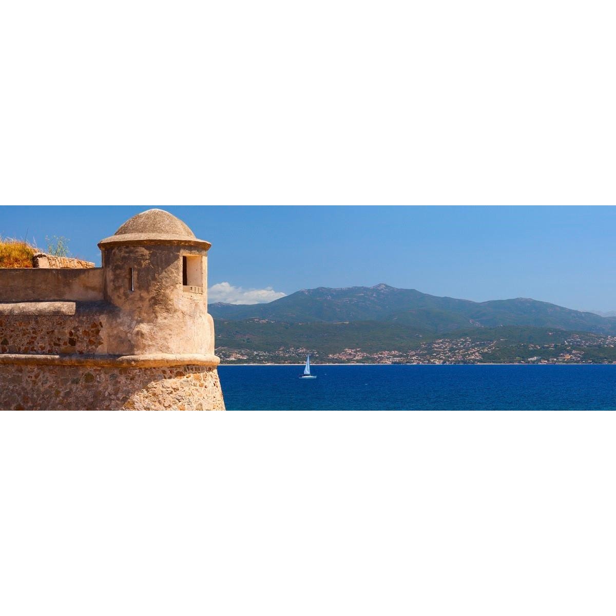 Tableau sur toile citadelle Miollis 45x135 cm Tableau sur toile citadelle Miollis 45x135 cm