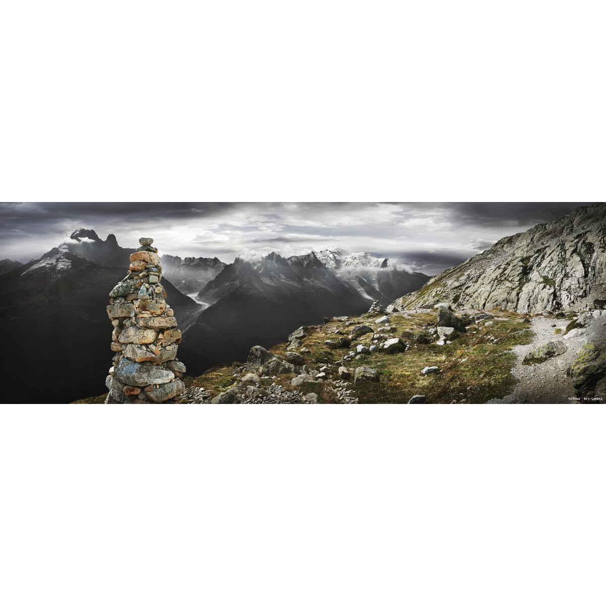 Tableau sur toile Mont Blanc Chamonix Tableau sur toile Mont Blanc Chamonix