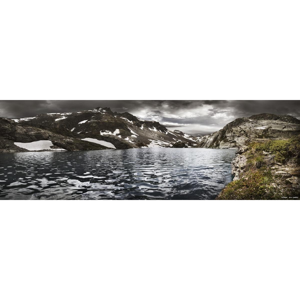 Tableau sur toile lac Bellacomba Tableau sur toile lac Bellacomba