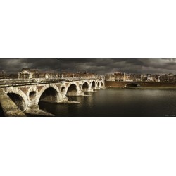 Tableau sur toile pont neuf Toulouse