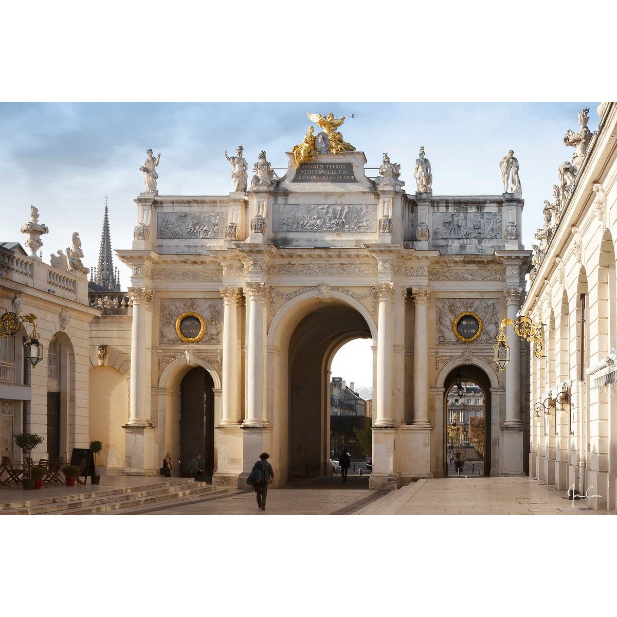 Tableau sur toile Arc Héré place Stanislas de Nancy Tableau sur toile Arc Héré place Stanislas de Nancy