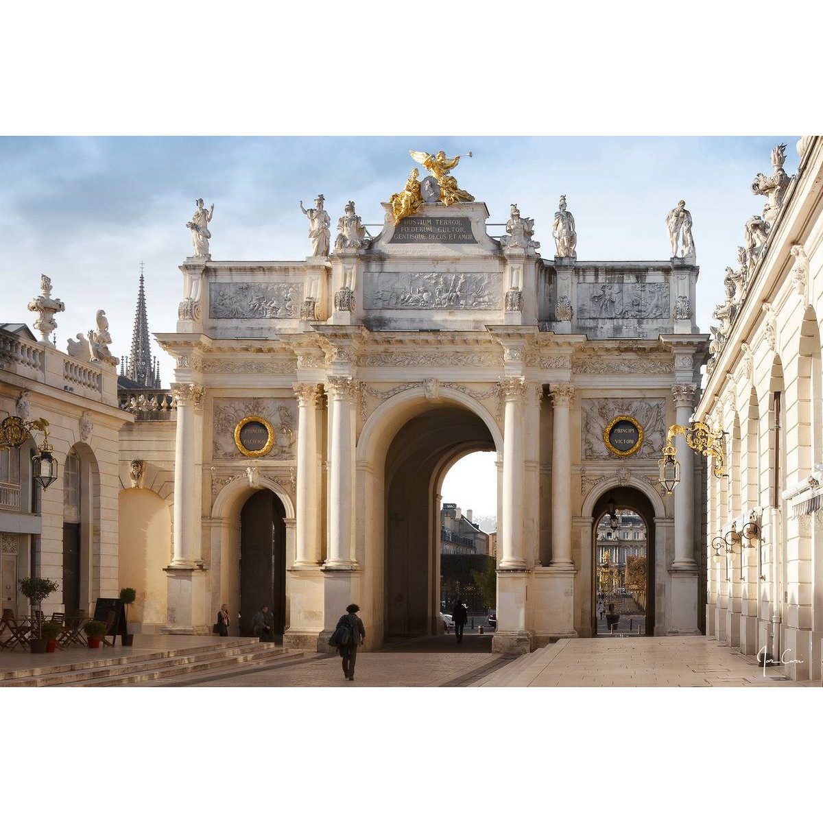 Tableau sur toile Arc Héré place Stanislas de Nancy