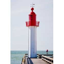 Tableau sur toile phare Normandie