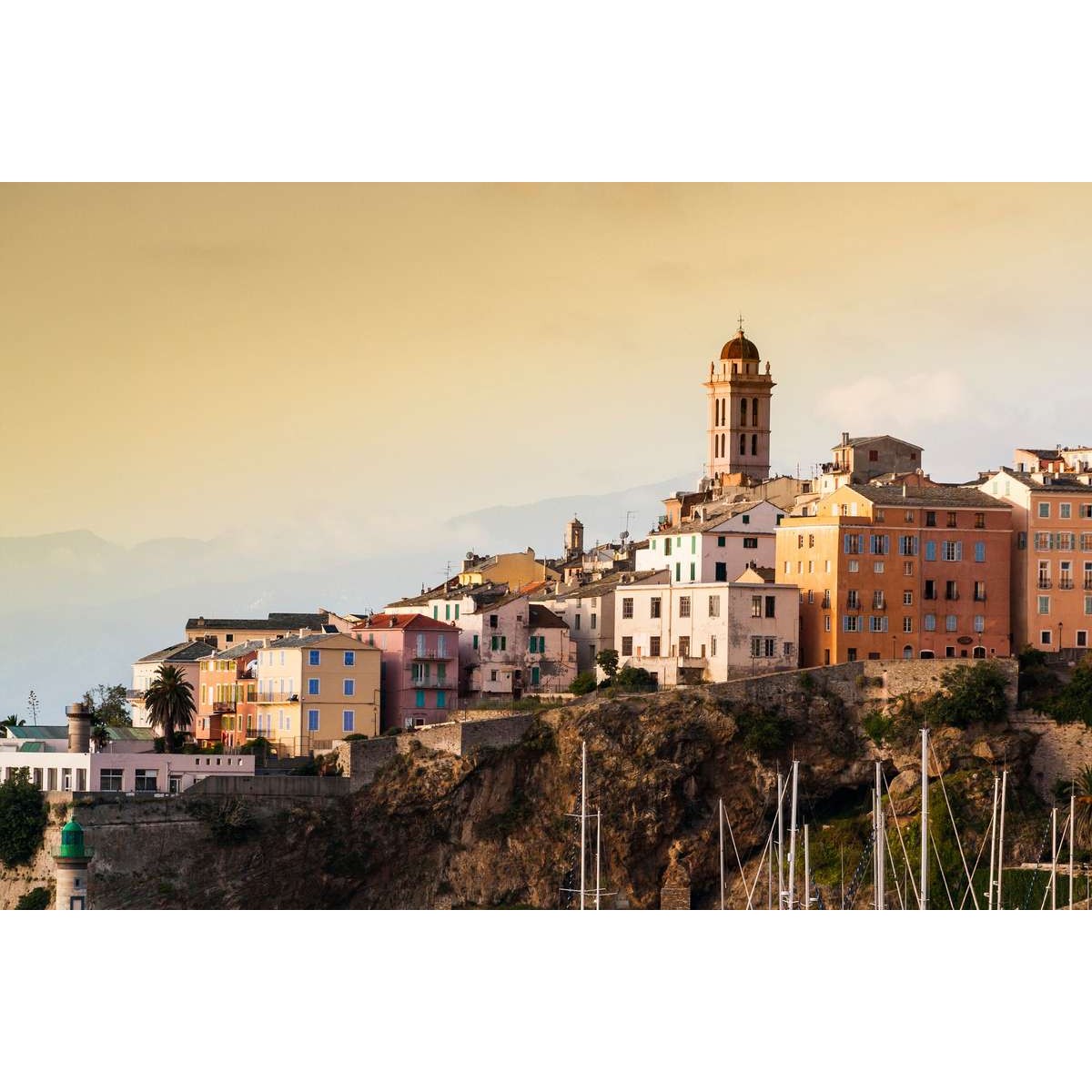 Tableau sur toile paysage Bastia