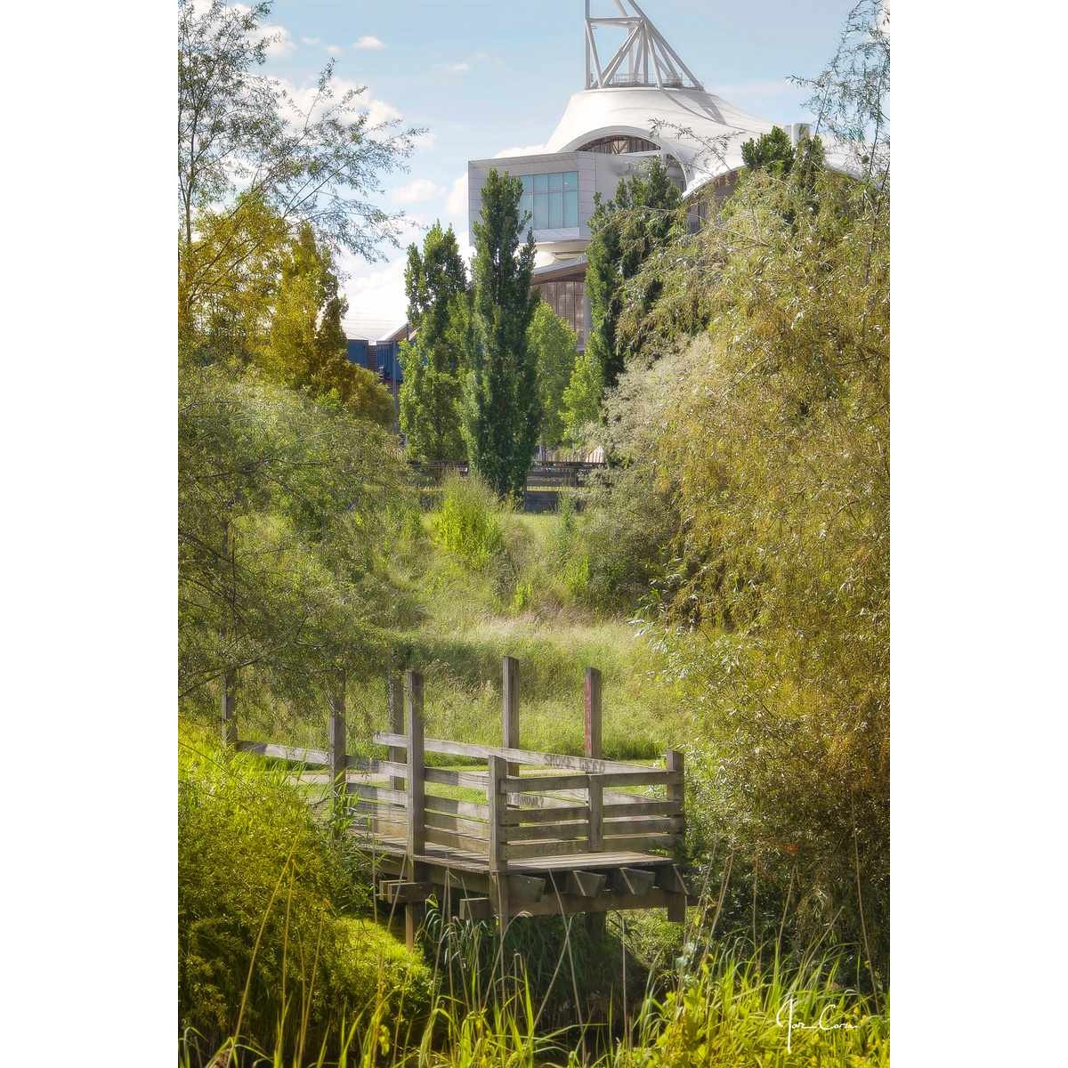 Tableau mural Jardins Jean-Marie Pelt Metz