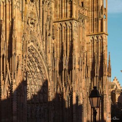 Tableau mural cathédrale Notre-Dame de Strasbourg